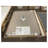 48" x 34" Brown Slate Shower Base