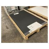66" x 36" Black Slate Shower Base
