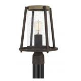 Quoizelï¿½ 1-Bulb Post Lantern in Black x 3