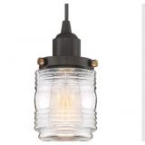 Quoizelï¿½ 1-Bulb Pendant Light in Bronze x 2