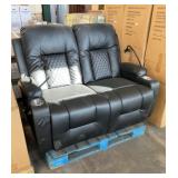 Black Loveseat Recliner