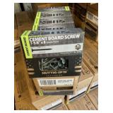 Huttig-Spin 1-5/8" x 8 Cement Board Screw x 24