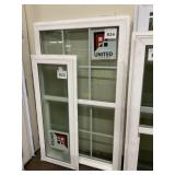 United 3050 White single Hung Window