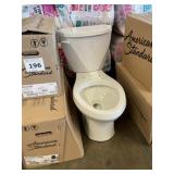 American Standard Elongated 2 PC White Toilet