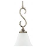 Seagullï¿½ 1-Bulb Mini Pendant in Nickel x 3
