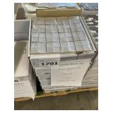 12" x 12" Boutique 3D Sq. Med Mosaic x 54pcs.