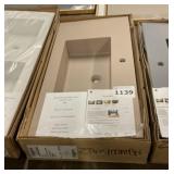 39-1/4" Aquabella Wall Mounted Sink In Brown