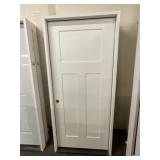36" x 80" RH Fiberglass Craftsman Style Ext. Door