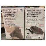 Calming Heat Massaging Neck Wrap x 4