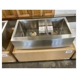 36" Apron Front Stainless Steel Sink