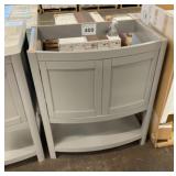 30" Gray Vanity Base Only