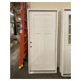 36" x 80" RH Fiberglass Craftsman Exterior Door