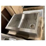 30" x 21" Glacier Bay SS Farmhouse Sink