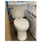 American Standard Elongated White Toilet