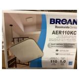 Broanï¿½ AER110KC Ventilation Fan w/ CleanCover