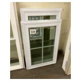 Mixed Silverline White Fixed Windows x 2