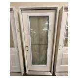 36" x 80" RH Fiberglass FV Exterior Door