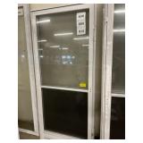 34" x 76" LH Aluminum Storm Door