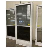 34" x 80" RH Aluminum Storm Door