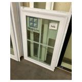 2' x 3' White Vinyl Picture Window