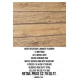 Water Resistant Laminate Flooring x956 SF