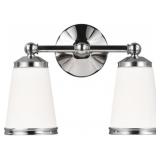Feissï¿½ 2-Bulb Vanity Light in Nickel x 2