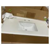 37' x 19' Engineered Stone Vanity Top