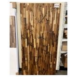 36' x 72' Teak Lichtenburg Burnt Island Top