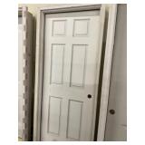 32' x 80' LH Fire Rated 6-Panel Exterior Door