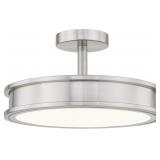 Ashley LED Semi-Flush in Chrome x 2
