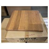 Elliot Vintage Red Oak Wood Chair Seat x 1 Box