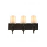 Feissï¿½ 3-Bulb Vanity Light in Bronze x 2