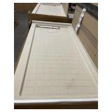 60' x 30' Transolidï¿½ LH Drain Shower Base