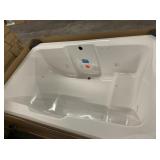 73' White Jetted Drop In Tub