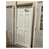 32' x 80' RH Fire Rated 6-Panel Exterior Door