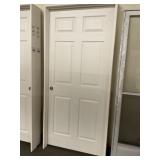 36' x 80' RH MDF 6-Panel Interior Door