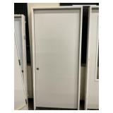 36' x 80' RH Steel Single Panel Exterior Door