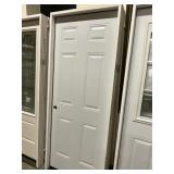 32' x 80' RH Steel 6-Panel Exterior Door