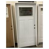 36' x 80' LH Steel Deco Craftsman Style Ext. Door