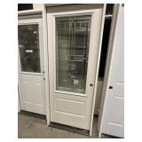 32' x 80' LH Fiberglass MV Deco Glass Ext. Door