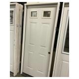 34' x 80' LH Steel 6-Panel Exterior Door