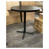 35-1/2' x 41-1/2' Round Indoor/Outdoor Bar Table