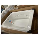 60' White Drop In Tub