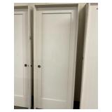 30' x 80' RH Primed MDF Single-Panel Interior Door