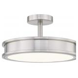 Ashley LED Semi-Flush in Chrome