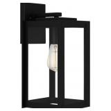 Ashley 1-Bulb Wall Lantern in Black x 2