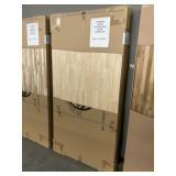 6' Hevea Butcher Block Island Countertop