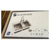 Glacier Bayï¿½ 33' x 22' All-in-One Stainless Sink