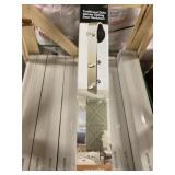 Interior Sliding Door Hardware In Satin Nickel x2