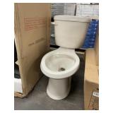 Gerber 2 Piece Elongated Toilet In Biscuit